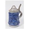 Image 8 : 5 German Ceramic Steins & 3 Beer Glasses