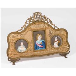 3-19th C. Miniature Handpainted Portraits