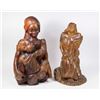 Image 1 : 2 Wood Sculptures