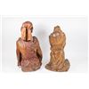 Image 4 : 2 Wood Sculptures