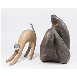 2 Mid-Century Modern Sculptures