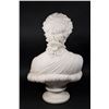 Image 4 : Parian Bisque Bust, Classical Maiden in Lotus Leaf