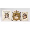Image 1 : 3 Hand Painted Portrait Miniatures