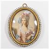 Image 4 : 4 Hand Painted Portrait Miniatures of Ladies
