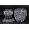 Image 5 : Wheel-Cut Crystal Vase on Stand