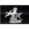 Image 4 : Lladro Figure, Galloping Horses