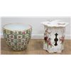 Image 1 : Sèvres Style Porcelain Planter & Porcelain Stand