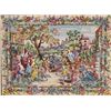Image 1 : Needlepoint, European Garden Scene