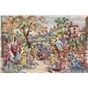 Image 3 : Needlepoint, European Garden Scene