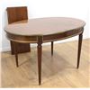 Image 1 : L.XVI Style Oval Light Mahogany Dining Room Table