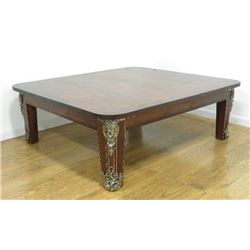 :Art Deco Oak Parquetry Inlay Coffee Table