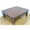 Image 2 : :Art Deco Oak Parquetry Inlay Coffee Table