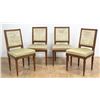 Image 1 : Set 4 French Side Chairs