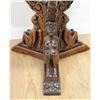 Image 6 : Carved Burled Figural Walnut Tray Table