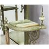 Image 6 : Rococo Cast Brass & Onyx Mirrored Back Etagere