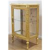 Image 2 : Marble Top Gold Leaf Curio Case
