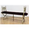 Image 1 : Victorian Cast Bronze Window Bench