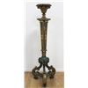 Image 1 : Parcel Gilt Green Painted Pedestal
