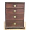 Image 1 : Early English Mahogany 4-Drawer Bachelor's Chest