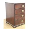 Image 4 : Early English Mahogany 4-Drawer Bachelor's Chest