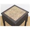Image 2 : Marble Top Teakwood Chinese Table