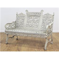 Victorian Cast Iron Garden Bench