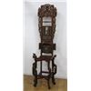 Image 1 : :Chinese Carved Painted Hall Stand