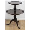 Image 1 : 2-Tier Mahogany Table