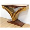 Image 1 : Art Deco Style Console Table with Drawer