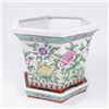 Image 4 : 3 Continental Porcelain Jardinieres