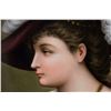Image 2 : Bronze Mtd. Porcelain Portrait Plate