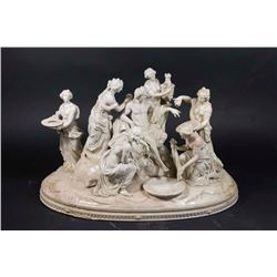 French Porcelain Grouping, Greek Scene