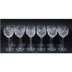 12 Waterford "Ashling" Wine Hocks