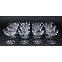 12 Waterford "Ashling" Sherbets