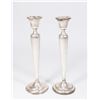 Image 1 : Pair Sterling Silver Weighted Candlesticks