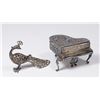 Image 1 : 2 Miniature Sterling Silver Objects
