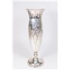 Image 1 : Sterling Silver Vase with Repousse Design