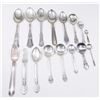 Image 1 : Group Lot Danish Silver Spoons & Forks