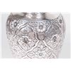 Image 2 : 800 Silver Floral Repousse Vase