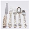 Image 1 : 5-Pc Sterling Silver Tiffany & Co. Place Setting