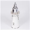 Image 1 : Silver Plate Lighthouse Cocktail Shaker