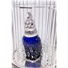 Image 2 : Figural Cruet Set, Glass Bird in Birdcage