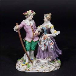 Meissen Grouping, Shepherds with Sheep