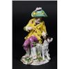 Image 1 : Meissen Porcelain Figure of Seated Boy with Dog