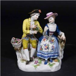 Meissen Grouping, Courting Couple