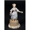 Image 1 : Meissen Porcelain Figure, "Girl Making Wine"