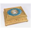Image 1 : French 19th Century Enameled Gilt Bronze Box