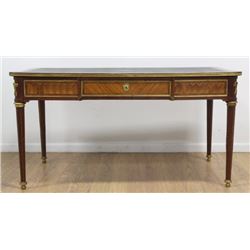 Louis XVI Style Bronze Mounted Bureauplat