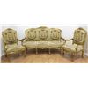 Image 1 : 3-Piece French Style Gilt Salon Set