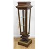 Image 1 : Neoclassic Style Mahogany Pedestal Vitrine